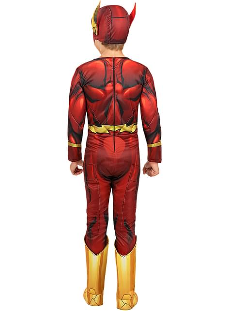 Disfraz de Flash musculoso para niño - The Flash - Funiglobal | Funidelia