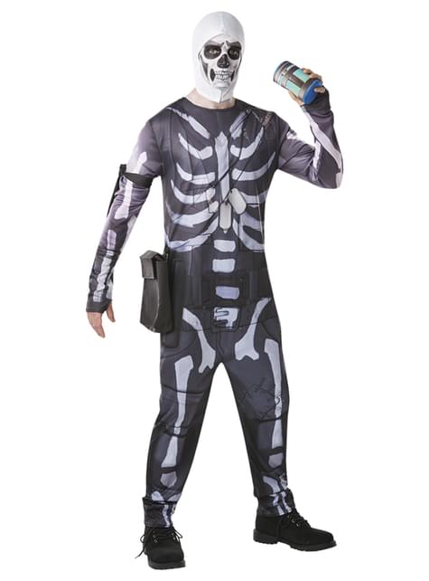 Disfraz de Fortnite Skull Trooper para adulto - Rubies UK | Funidelia
