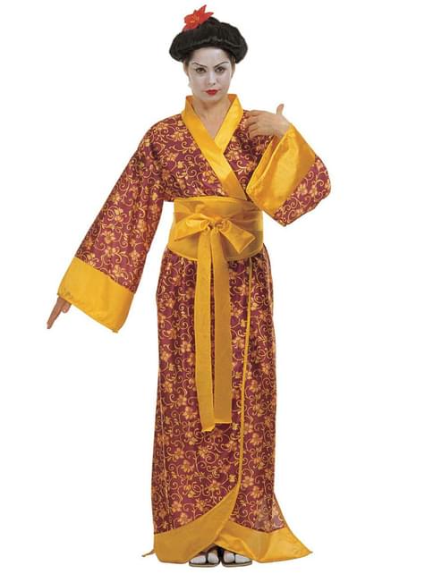 Disfraz de geisha japonesa para mujer - Widmann | Funidelia