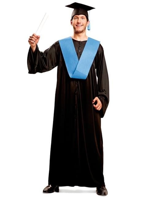 Disfraz de graduado con honores para hombre