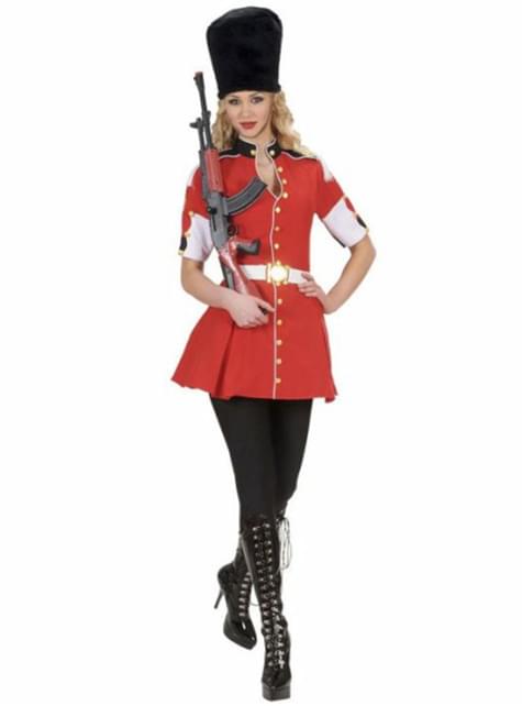 Disfraz de Guardia Real para mujer