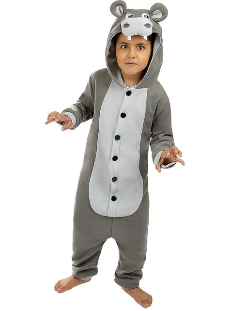 Disfraz de hipopótamo onesie para niños - Funiglobal | Funidelia