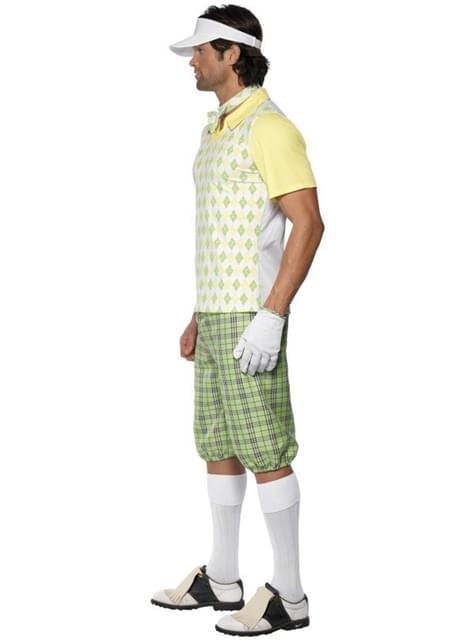 Disfraz de golfista para hombre