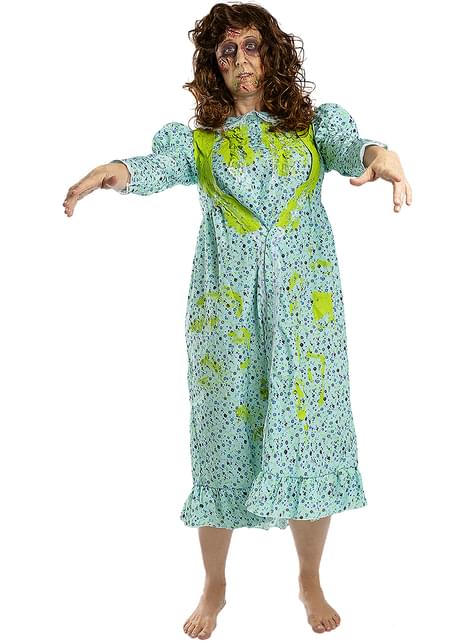 Disfraz de la niña El Exorcista talla grande para mujer - Funiglobal | Funidelia