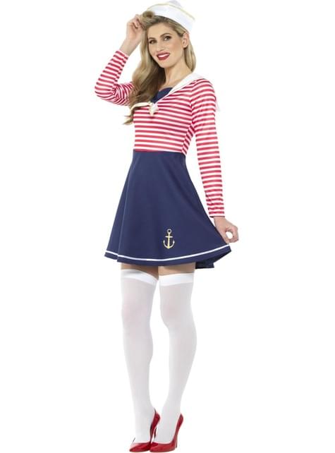 Disfraz de marinera para mujer - Smiffys | Funidelia