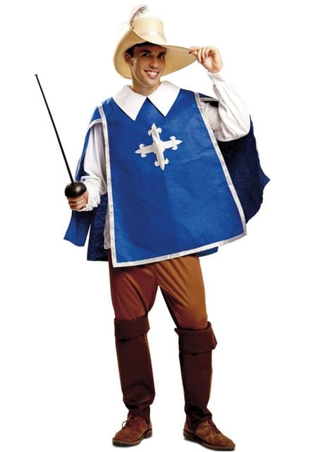 Disfraz de mosquetero para hombre