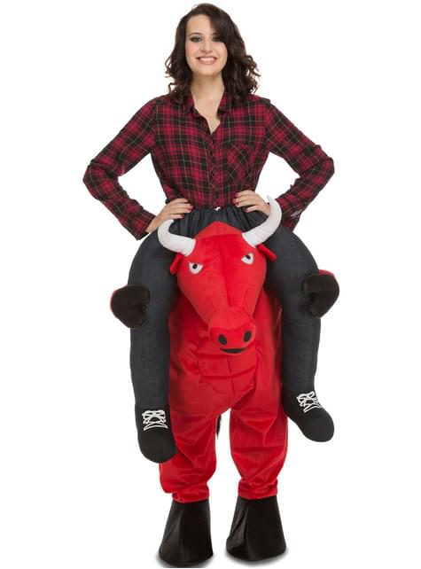 Disfraz a hombros de toro rojo - My Other Me | Funidelia