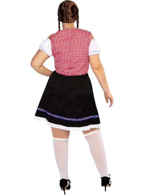 Disfraz de Oktoberfest para mujer talla grande - Funiglobal | Funidelia