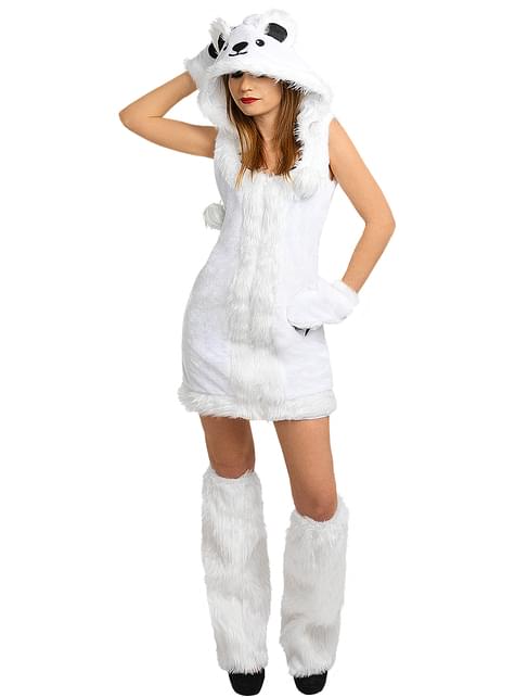 Disfraz de oso polar para mujer - Funiglobal | Funidelia