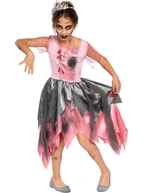 Disfraz de princesa zombie para niña - Funiglobal | Funidelia
