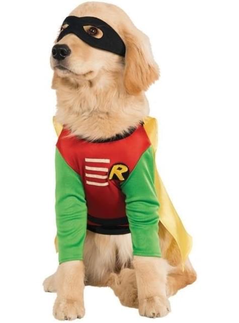 Disfraz de Robin Teen Titans Go para perro