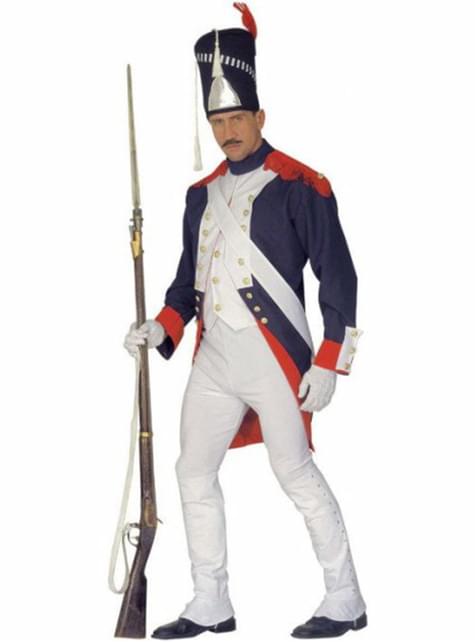 Disfraz de soldado de Napoleón para hombre - Widmann | Funidelia
