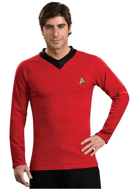 Disfraz de Star Trek Scotty clásico rojo - Rubies USA | Funidelia