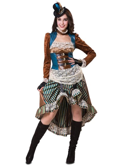 Disfraz de steampunk elegante para mujer - My Other Me | Funidelia