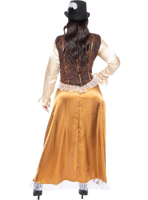 Disfraz de Steampunk largo para mujer talla grande - Funiglobal | Funidelia