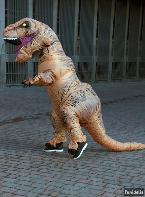 Disfraz de dinosaurio T-Rex inflable para adulto - Jurassic World - Rubies USA | Funidelia