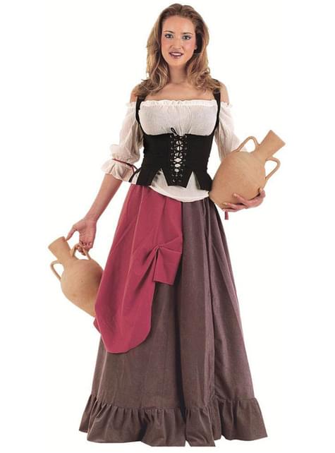 Disfraz de tabernera medieval Eliana - Limit | Funidelia