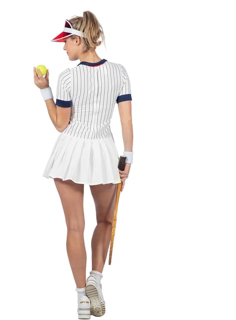 Disfraz de tenista retro para mujer - Wilbers | Funidelia