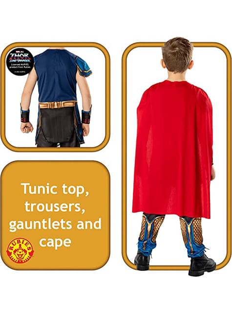 Disfraz de Thor para niño deluxe - Love and Thunder - Rubies UK | Funidelia