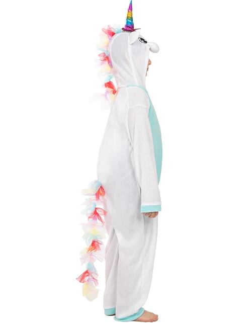 Disfraz de unicornio azul onesie para niños - Funiglobal | Funidelia