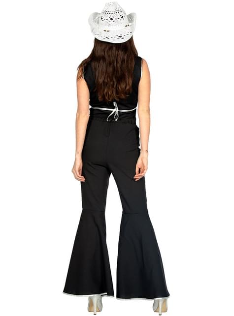 Disfraz de vaquera negro sexy mujer - Wilbers | Funidelia