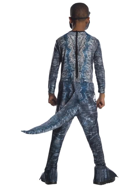 Disfraz de dinosaurio Velociraptor Blue infantil - Jurassic World - Rubies USA | Funidelia