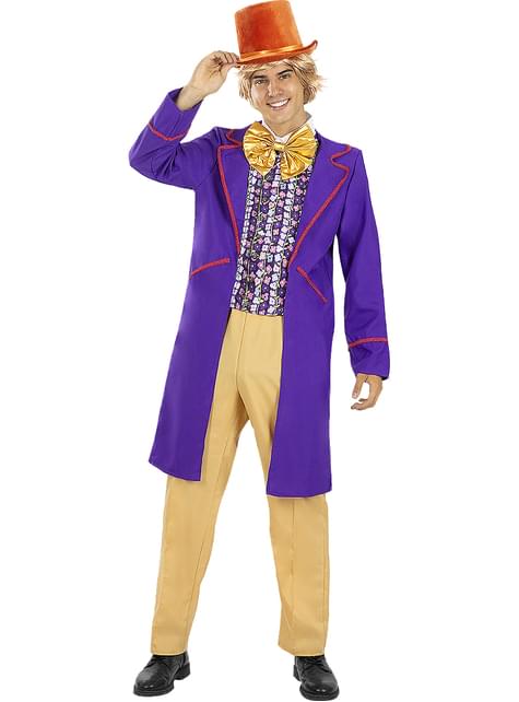 Disfraz de Willy Wonka para hombre - Charlie y la Fábrica de Chocolate - Funiglobal | Funidelia