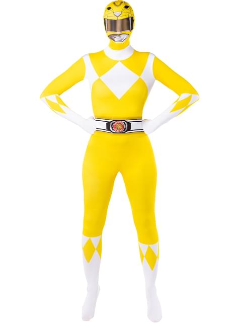 Disfraz Power Ranger amarillo segunda piel - Funiglobal | Funidelia