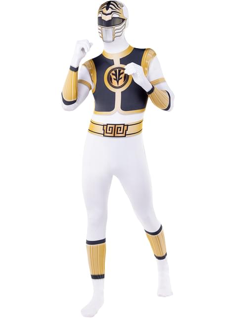 Disfraz Power Ranger Blanco Segunda piel - Funiglobal | Funidelia