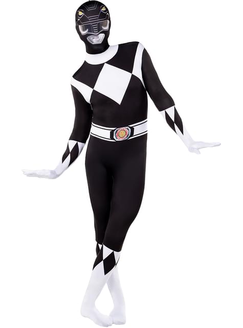 Disfraz Power Ranger Negro Segunda piel - Funiglobal | Funidelia