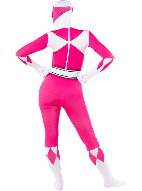 Disfraz Power Ranger rosa segunda piel - Funiglobal | Funidelia