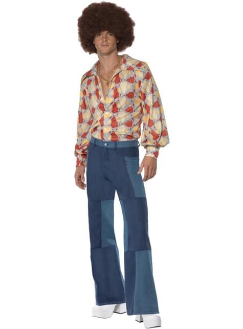 Disfraz retro de los años 70 para hombre - Smiffys | Funidelia
