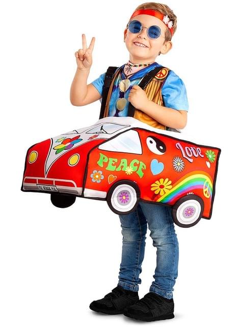 Disfraz Ride On de caravana hippie para niños - My Other Me | Funidelia
