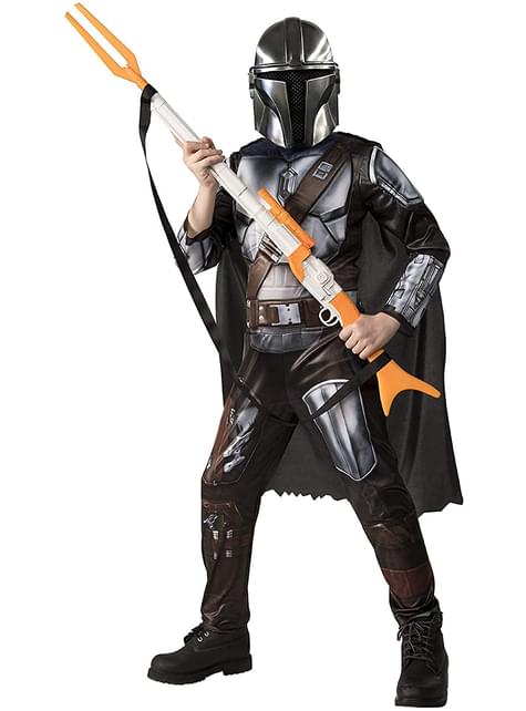 Disfraz The Mandalorian deluxe para niño - Star Wars - Rubies USA | Funidelia