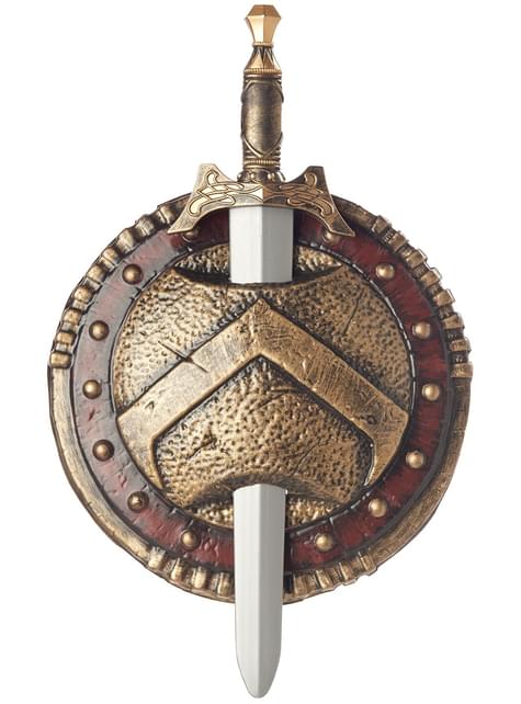 Escudo y espada combate Espartano - California Costumes | Funidelia
