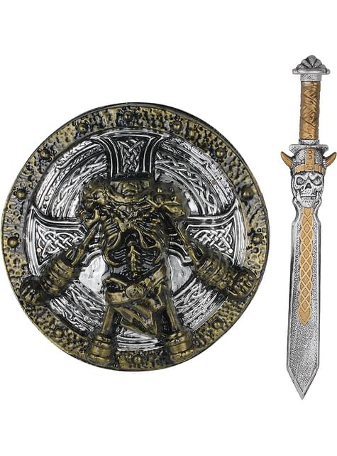 Escudo y espada vikingo - Funiglobal | Funidelia