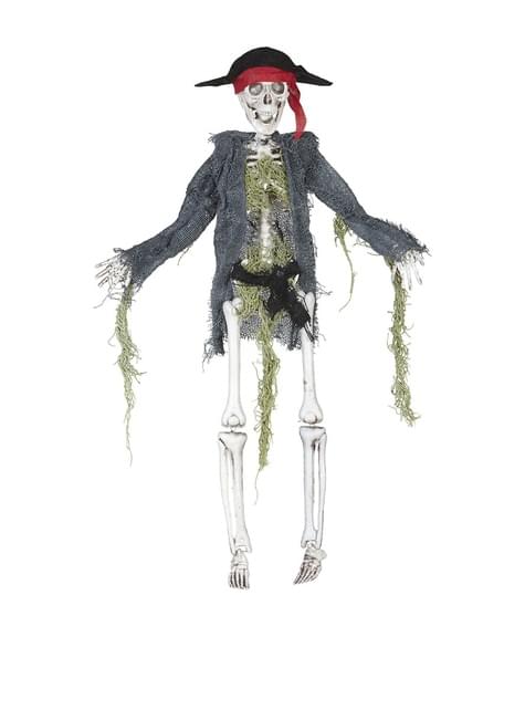 Esqueleto pirata colgante - Widmann | Funidelia
