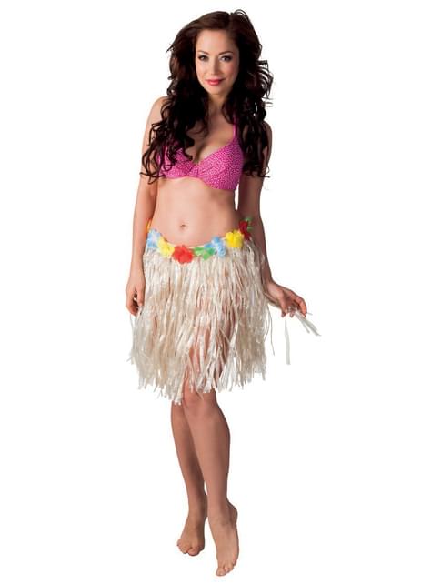 Falda hawaiana clásica para mujer - Boland | Funidelia