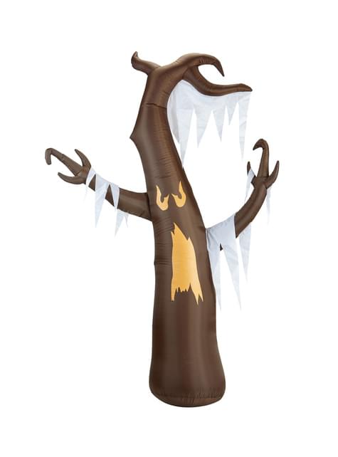 Figura decorativa de árbol fantasmagórico hinchable luminoso gigante - Widmann | Funidelia