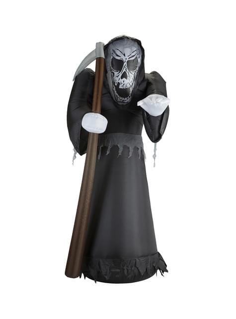 Figura decorativa de muerte hinchable luminosa gigante - Widmann | Funidelia