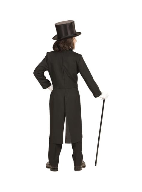 Frac negro elegante para niño - Widmann | Funidelia