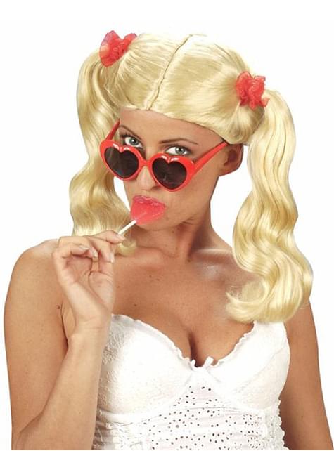 Gafas de corazón rojas - Widmann | Funidelia