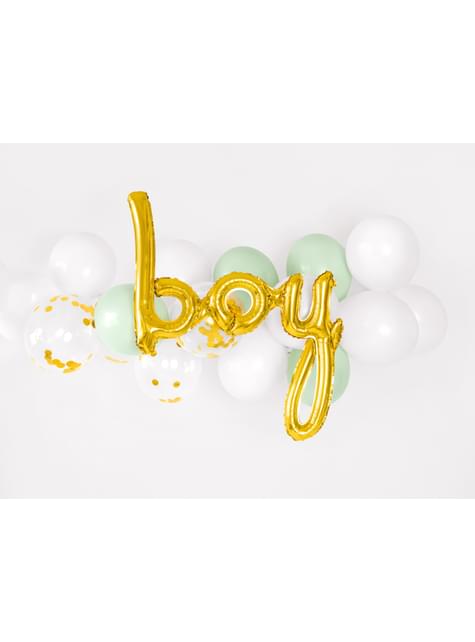 Globo Boy dorado (73 cm) - Partydeco | Funidelia