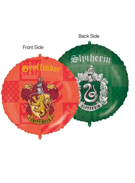 Globo de foil de Gryffindor y Slytherin - Hogwarts Houses - Procos | Funidelia