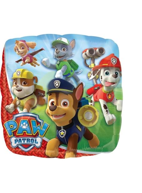 Globo de Foil de La Patrulla Canina (45 cm) - AMSCAN | Funidelia