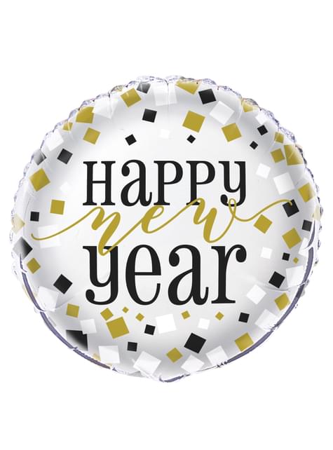 Globo de Foil de Nochevieja - Happy New Year - Unique | Funidelia