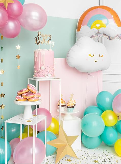 Globo de foil de nube - Partydeco | Funidelia