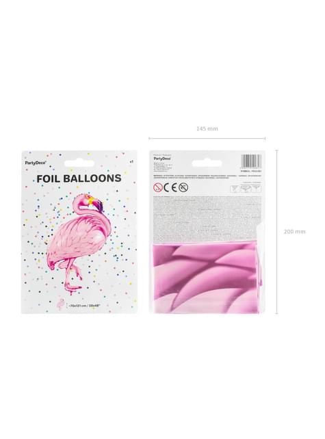 Globo de foil flamenco rosa - Aloha Turquoise - Partydeco | Funidelia
