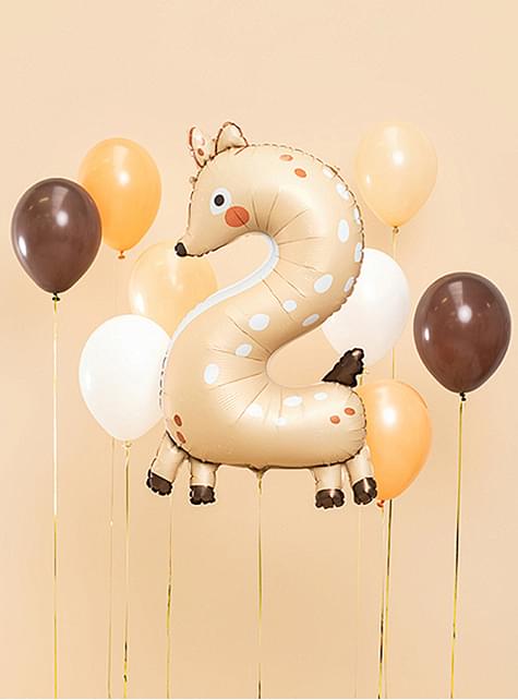 Globo foil “2“ ciervo - Partydeco | Funidelia