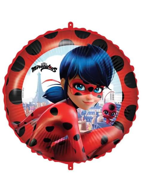 Globo foil de Ladybug (46cm) - Miraculous Ladybug - Procos | Funidelia